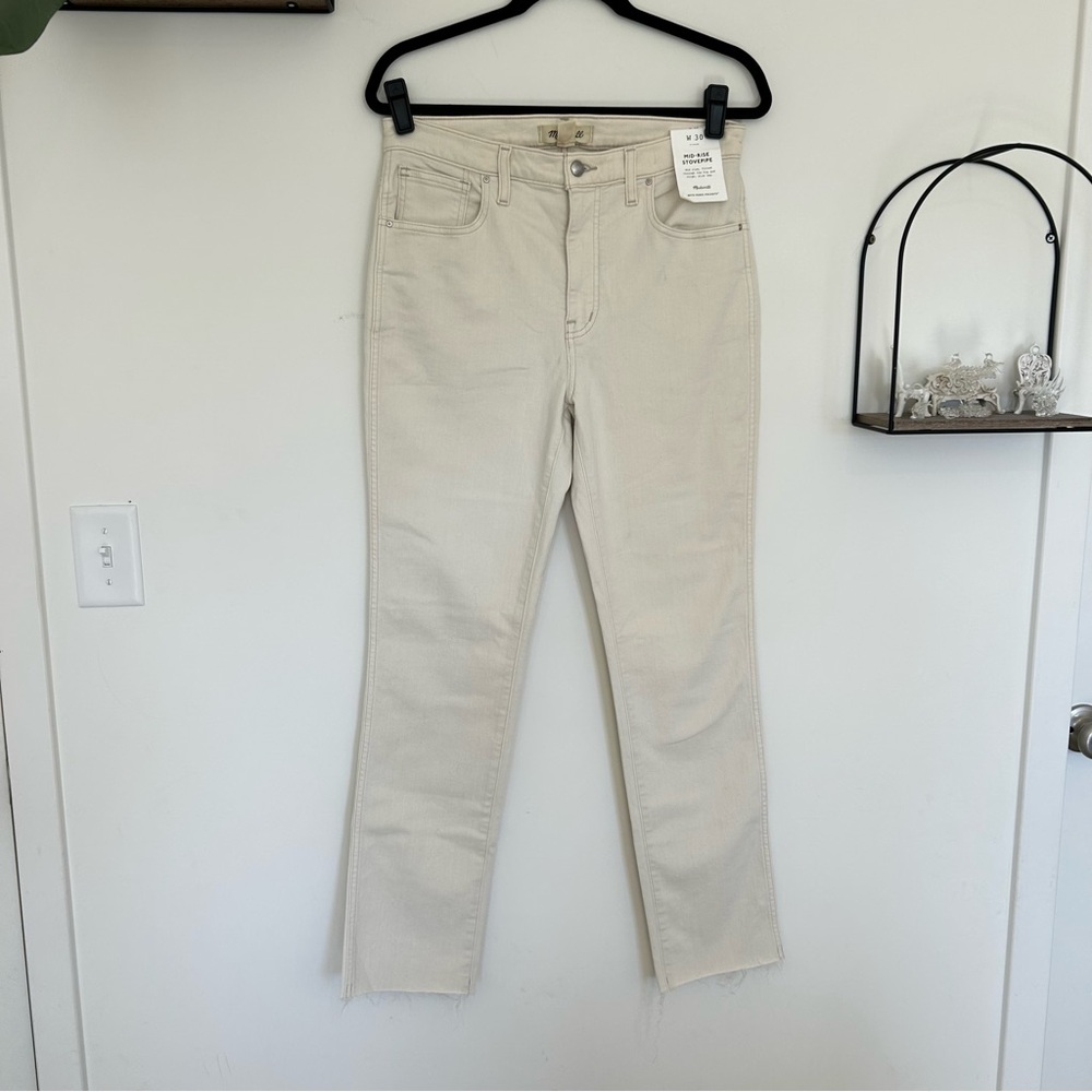 Madewell Vintage Canvas Stovepipe Jeans Size‎ 30